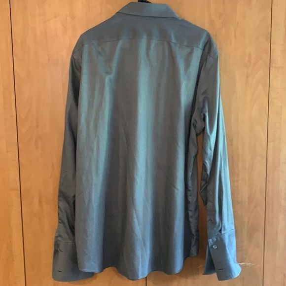 Banana Republic Dress shirt button down grey XL - Picture 6 of 7